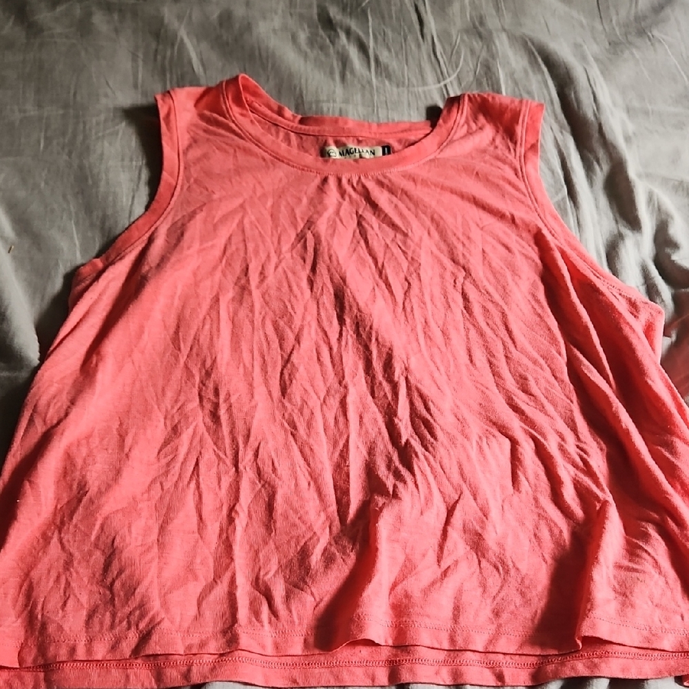 Sleeveless Pink Top
